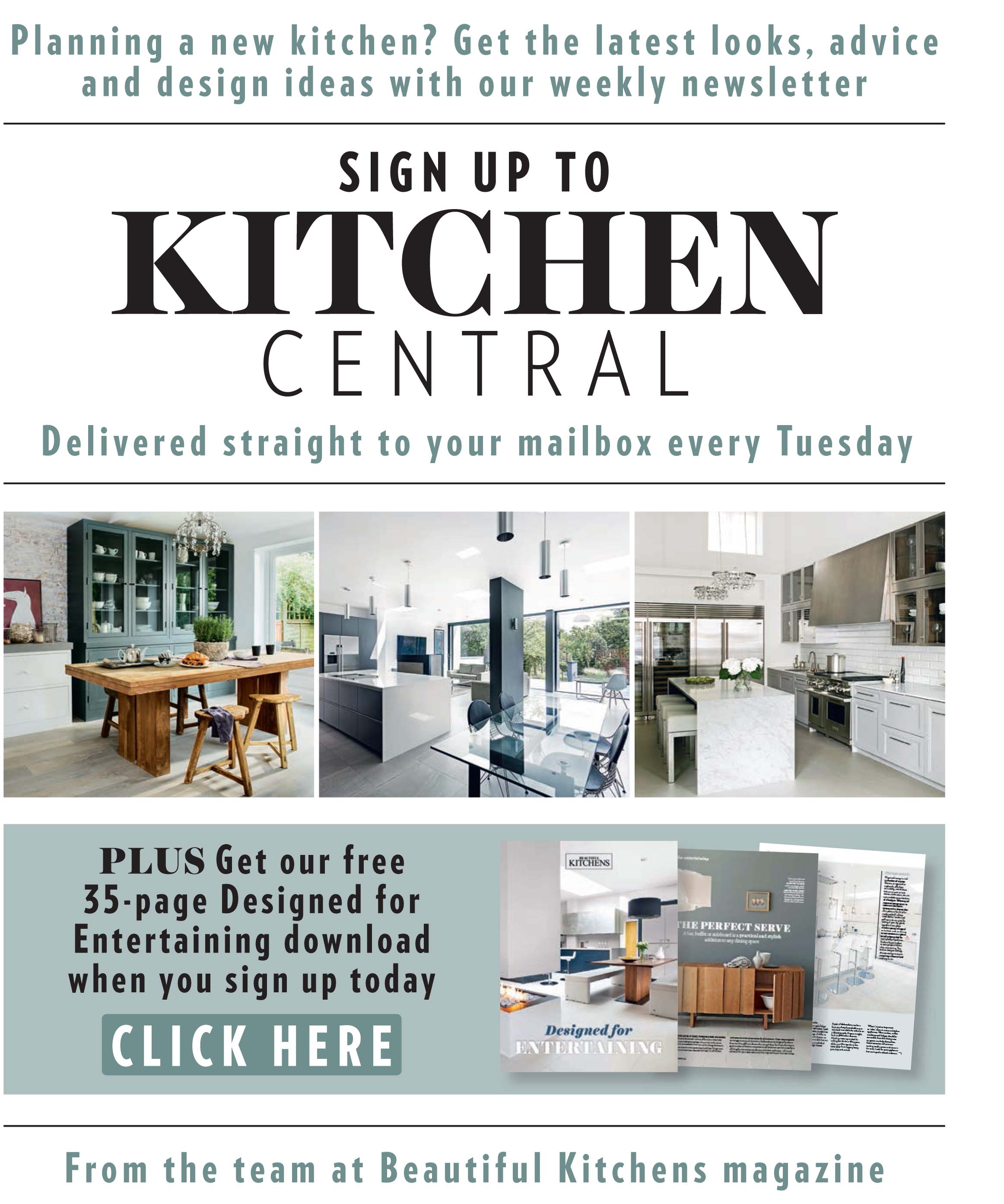Sign up to Kitchen Central